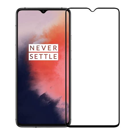 Tempered Glass Screen Protector For Oneplus 7t Black Edge To Edge