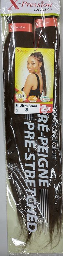 X PRESSION ULTRA BRAID PRE STRETCHED NUMMER 8 Bol