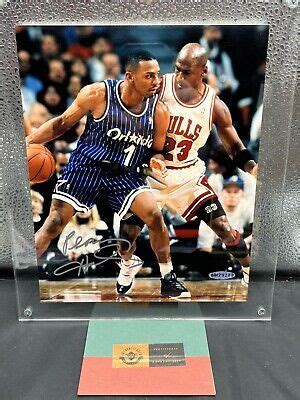 Anfernee Penny Hardaway 8X10 Signed Photo Upper Deck COA W Michael