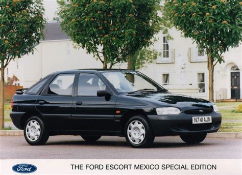 Ford Escort Mk6 Mexico Press Photo N 741 AJN My Classic Cars