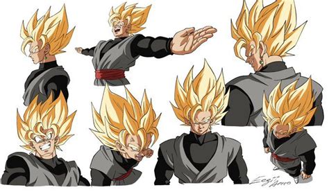 Eegii On Twitter Super Saiyan 2 Goku Black Expression Sheet Https T