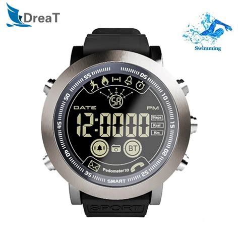 Smart Horloge Mannen 50M Professionele IP68 Waterdichte Sport