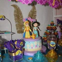 Birthday Delfi Turned With Jasmine And Aladdin Catch My Party