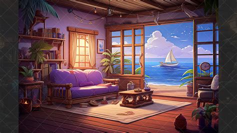 BACKGROUND - Stylized Mansion Interior 1