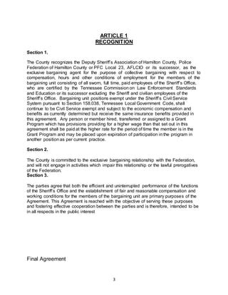 Collective Bargaining Agreement Pdf