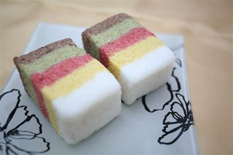 Mujigae Tteok 무지개떡 Is A Variety Of Tteok Or Korean Rice Cake Which Consists Of Colorful Layers