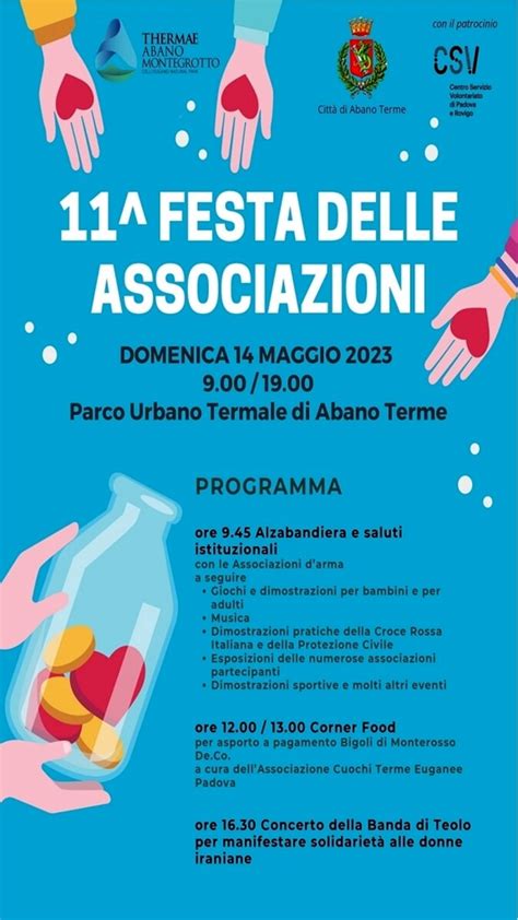 Ad Abano Terme La Festa Delle Associazioni Il Maggio