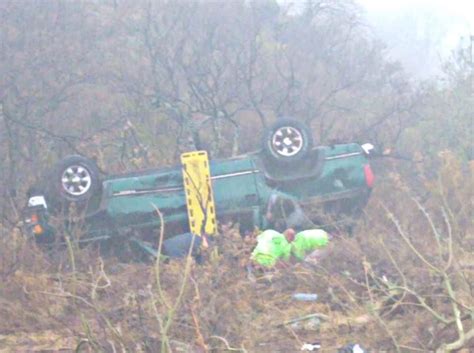 Volcadura Deja Cinco Lesionados Ntr Zacatecas