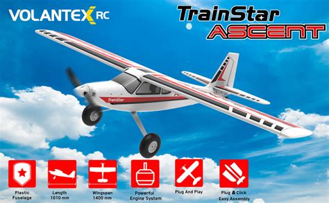 Avi N Rc Entrenador Trainstar Ascent Volantex Versi N Pnp Completo