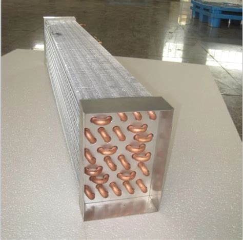 Copper Tube Aluminum Fin Evaporator Coil For Refrigerator Freezer Show