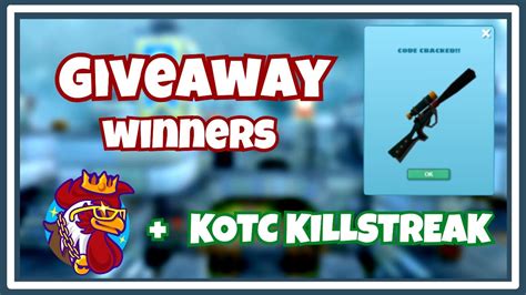 Star Wars Crackshot Giveaway Winner King Of The Coop Killstreak