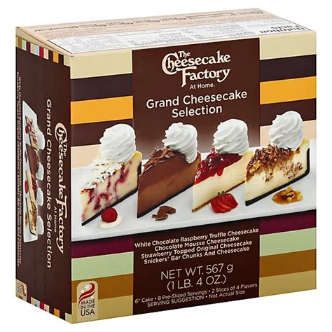 Cheesecake Factory Cake Cheesecake Grand Selection Each Tomthumb