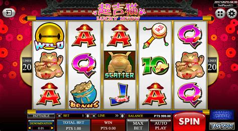 Lucky Meow Slot Machine Online with 95 RTP ᐈ Spadegaming Slots