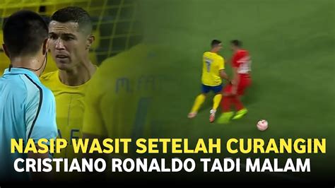 Gak Lama Wasit Ini Di PECAT Federasi Arab Insiden Ronaldo Kembali Di