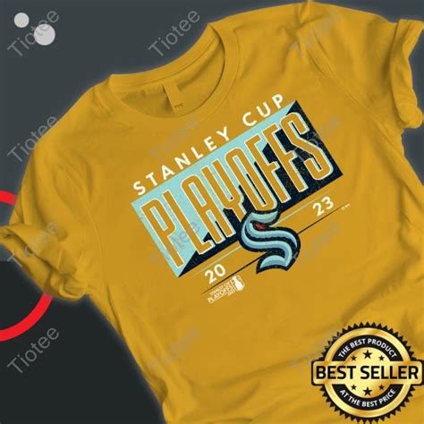 NHL Shop Seattle Kraken 2023 Stanley Cup Playoffs Tee Tiotee