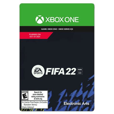 FIFA 22 - Xbox One, Xbox Series X|S [Digital] - Walmart.com