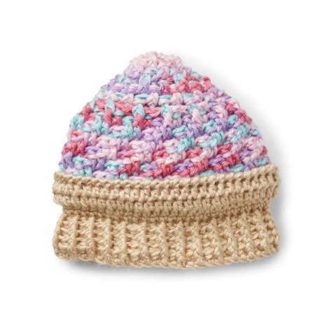 Ice Cream Swirl Crochet Hat Pattern Free - Yours Patterns