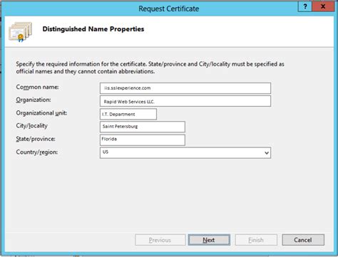 How To Generate A Certificate Signing Request CSR For Microsoft IIS 8