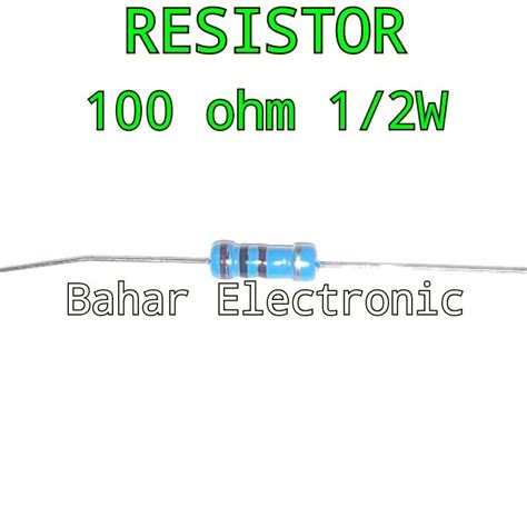resistor  ohm    biji lazada indonesia