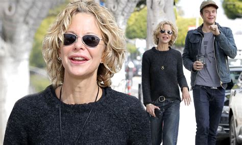 Meg Ryan Beams As She Enjoys Mother Son Stroll With Jack Quaid Meg