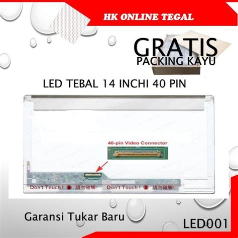 Jual Layar LCD LED Laptop Asus 14 Inchi Tebal 40 Pin Ori Shopee Indonesia