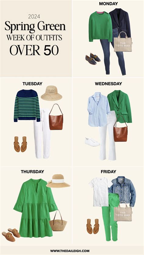 2024 Spring Green Clothes To Wear Over 50 — THE DAILEIGH | Spring