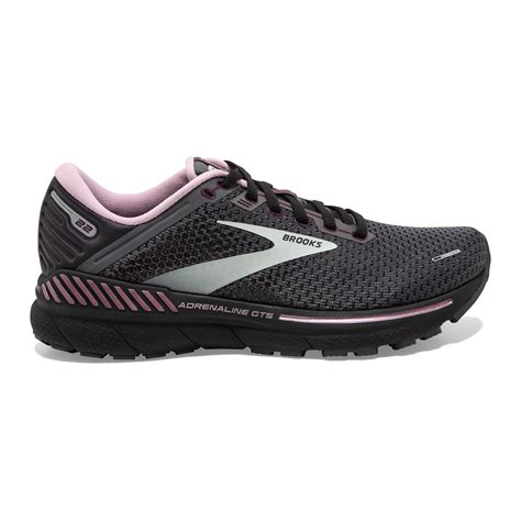 Brooks Womens Adrenaline Gts 22 Pearlblackmetallic Pilchers Shoes