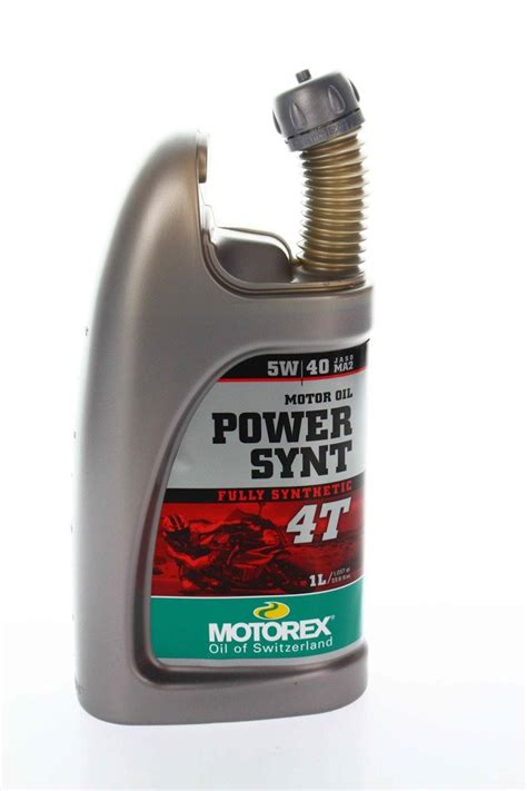 Motorex Power Synt 4T 5W 40 vollsynth 4Taktöl 1L 1 L Service