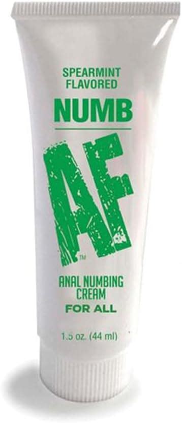 Numb Af Anal Numbing Cream 15 Fl Oz Spearmint Flavored