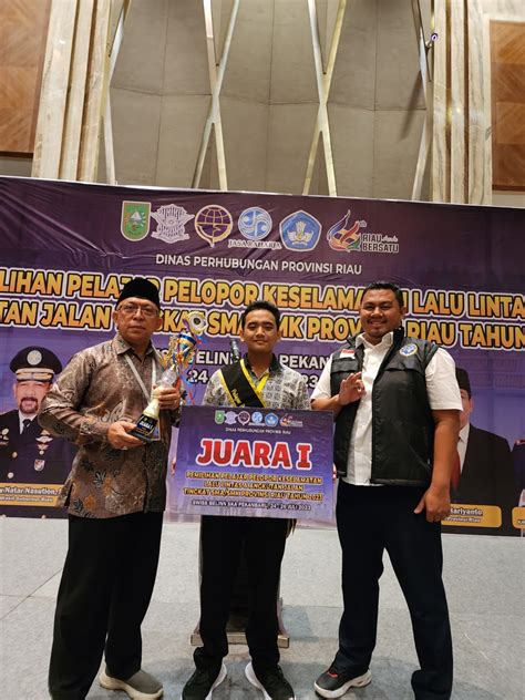 Dishub Bengkalis Jadi Pembina Terbaik Ahsan Juara I Pemilihan Pelajar