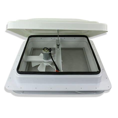 Rv Roof Vent For Camper Trailer Universal White Lid Roof Vent With