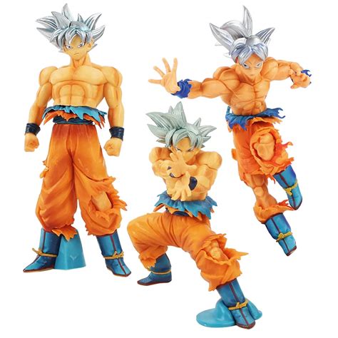 Dragon Ball Super Figura Goku Ultra Instinto Super Saiyan Muñecos De