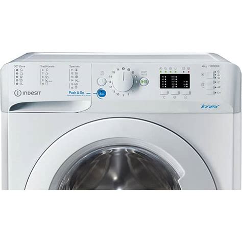 Masina de spalat rufe frontala slim INDESIT BWSA 61051 W EU N, 6 kg ...