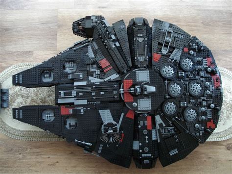 black UCS Millennium Falcon | Rebrn.com