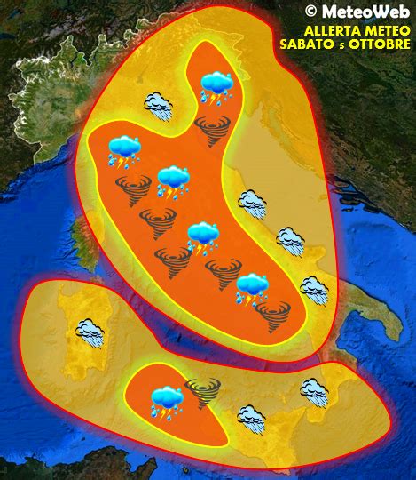 Allerta Meteo Forte Maltempo In Arrivo In Tutt Italia Le Mappe E