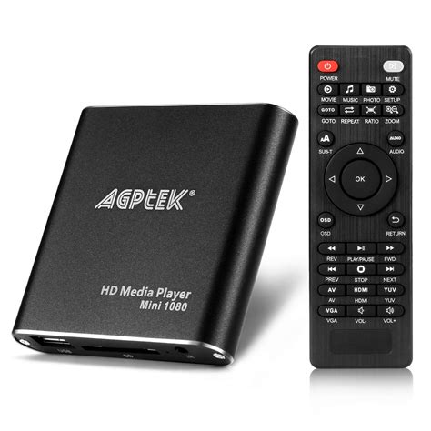 Agptek Hdmi Media Player Mini 1080p Full Hd Ultra Hdmi Uk