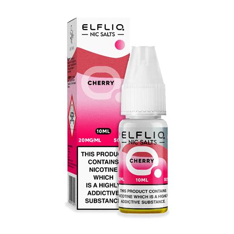 Cherry Elfliq Nic Salt Ml By Elf Bar Esmokestore