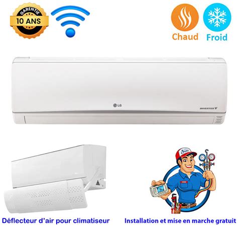 Climatiseur Lg Btu Inverter Chaud Froid Wifi Spacenet