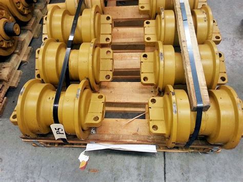 Dozer Undercarriage Parts Double Flange Track Roller For Komatsu D A