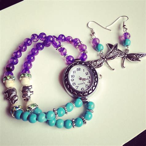 Semi Precious Stone Bead Watches