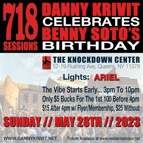 5 28 23 Sunday 718 Sessions Celebrates Benny Soto S Birthday