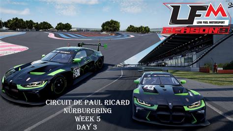 LFM Nürburgring Circuit de Paul Ricard Day 2 Assetto Corsa