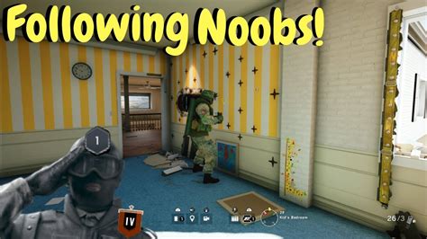 Noob Hunting Rainbow Six Siege Youtube