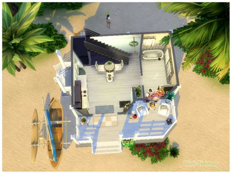 Small Beach House The Sims Catalog