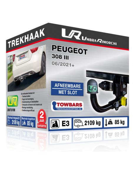 Trekhaak Peugeot Iii Hatchback Deuren Hybrid Ad Blue Gt