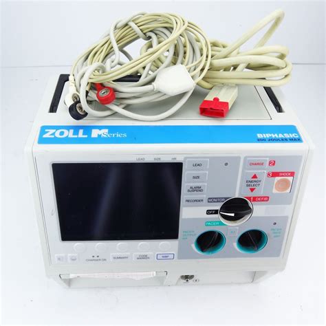 ZOLL M Series Biphasic 3 Lead ECG SpO2 Masimo NIBP CHD Medical