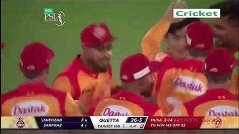 Islamabad United Vs Quetta Gladiators Highlights Feb Video