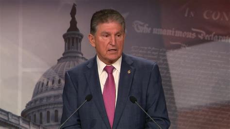 Democratic Sen Joe Manchin Of West Virginia Says He Wont Seek