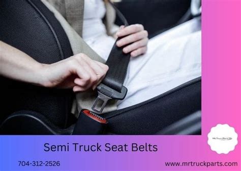 Semi Truck Seat Belts - Mrtruck Parts - Medium