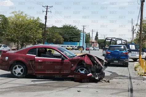 Tres menores resultan lesionados en accidente automovilístico